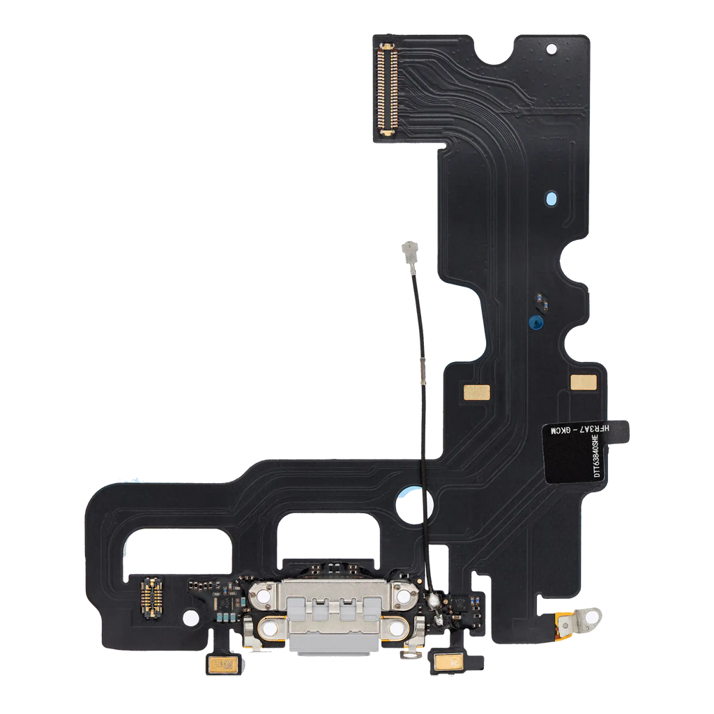 Charging Port Flex Cable for iPhone 7 (Aftermarket) (Silver)