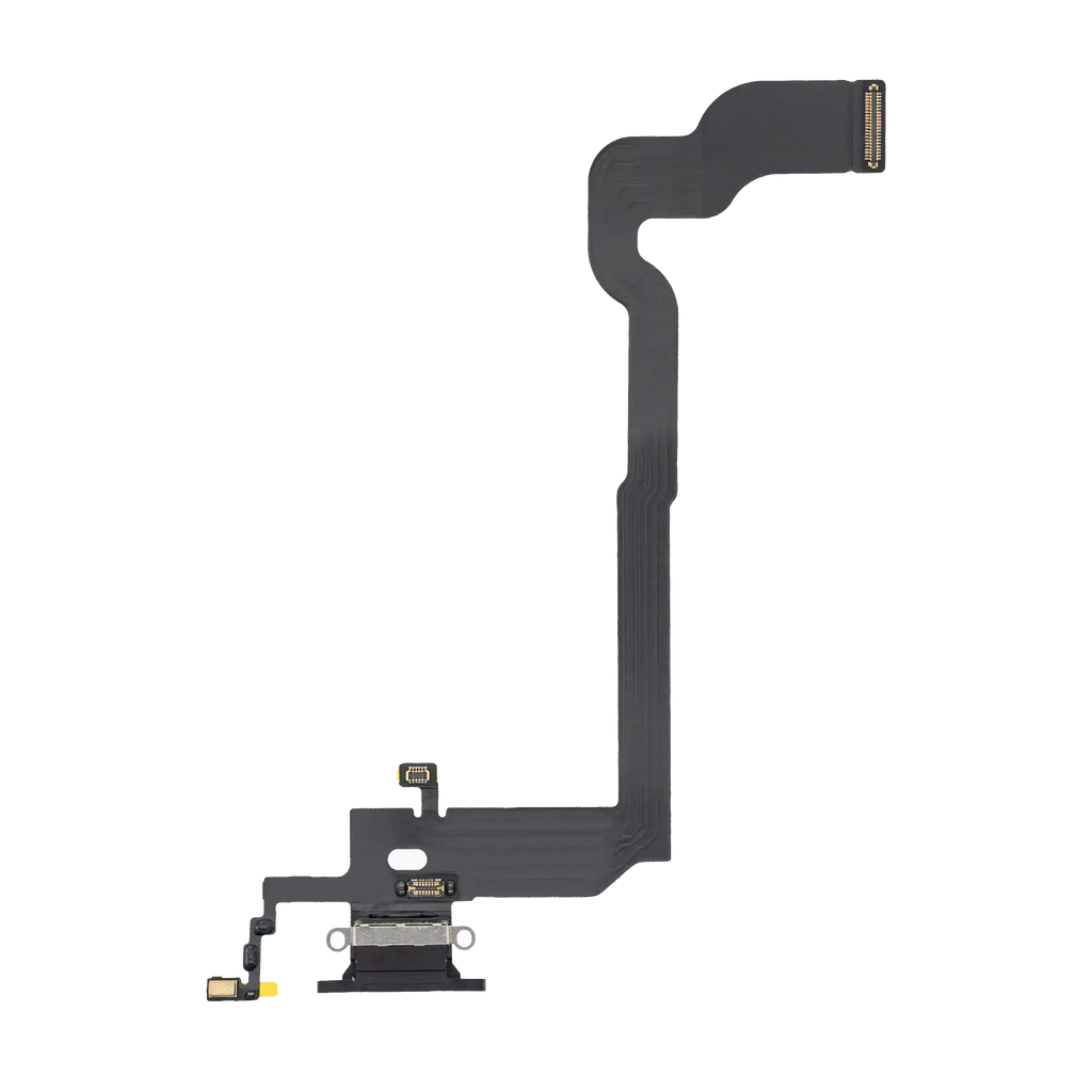 Ladebuchse-Flexkabel für iPhone X (Premium) (Space Grau)