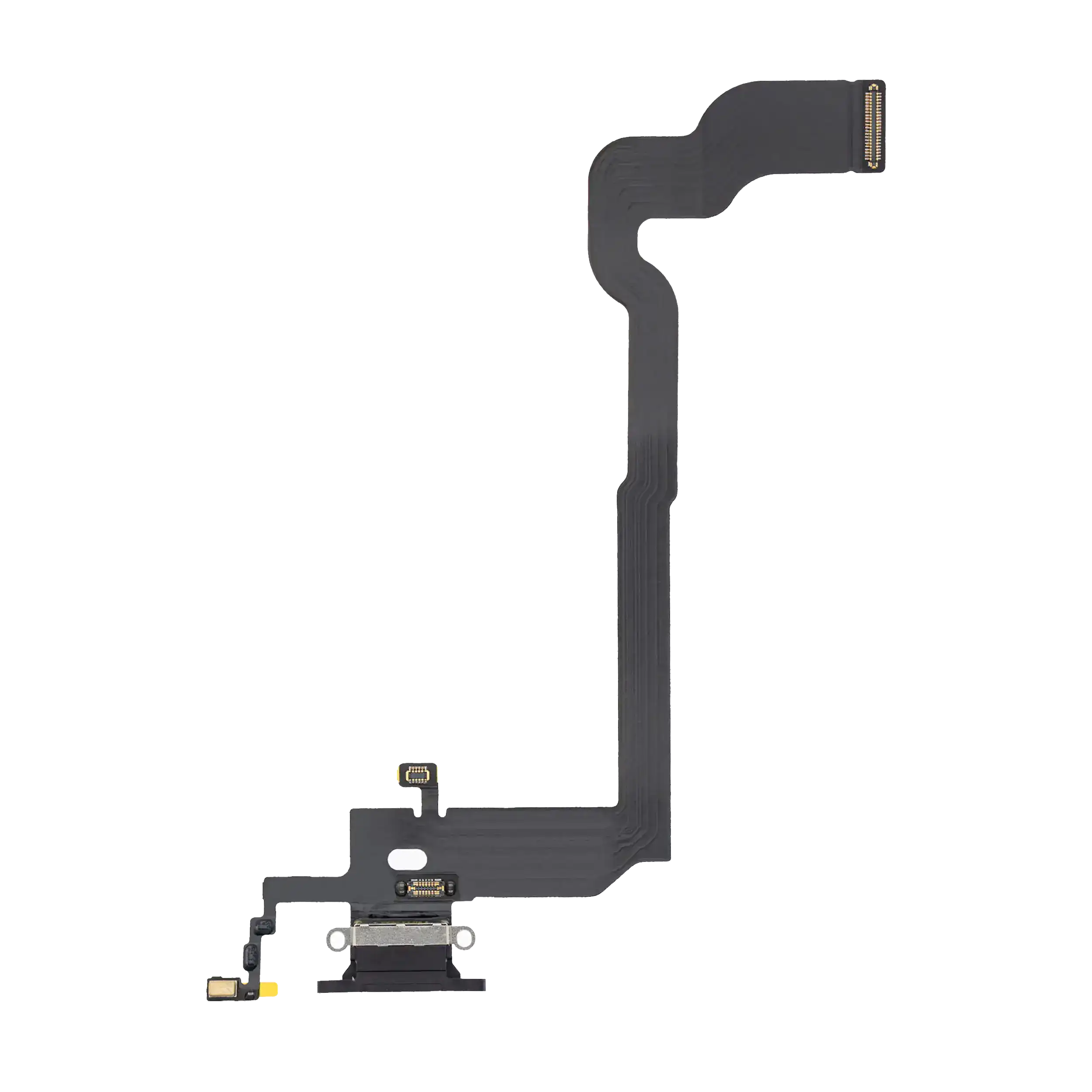 Ladebuchse-Flexkabel für iPhone X (Premium) (Space Grau)