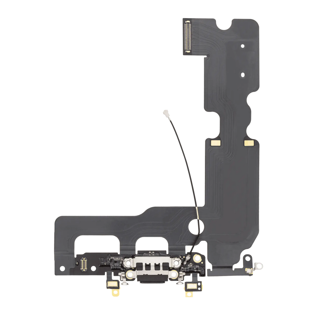 Ladebuchse-Flexkabel für iPhone 7 Plus (Premium) (Jet / Matte Black)