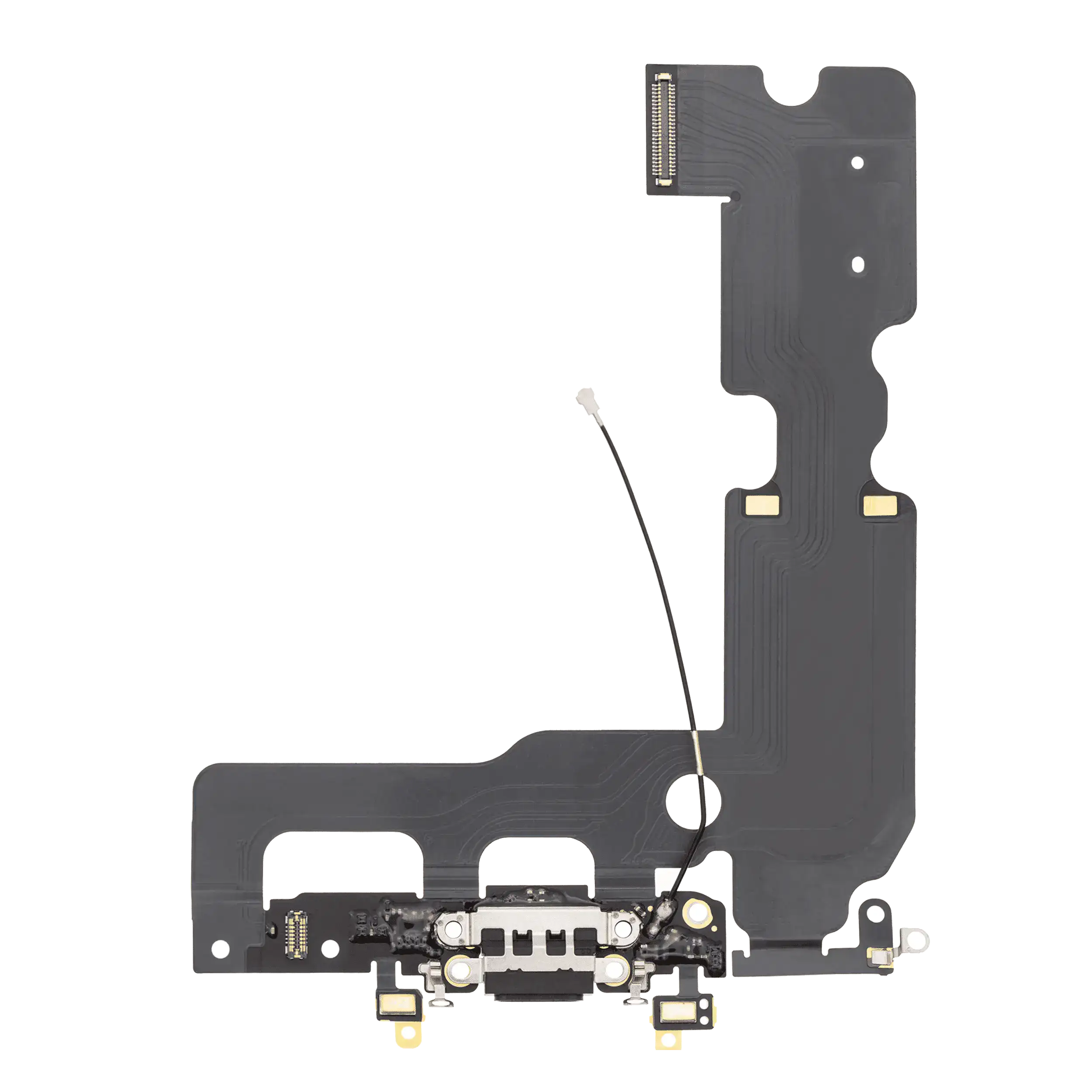 Ladebuchse-Flexkabel für iPhone 7 Plus (Premium) (Jet / Matte Black)