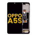 LCD-Display mit Rahmen für OPPO A5s (Generalüberholt) (Alle Farben)