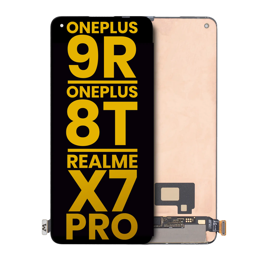 Refurbished OLED-Display ohne Rahmen für OnePlus 9R/8T & Realme X7 Pro