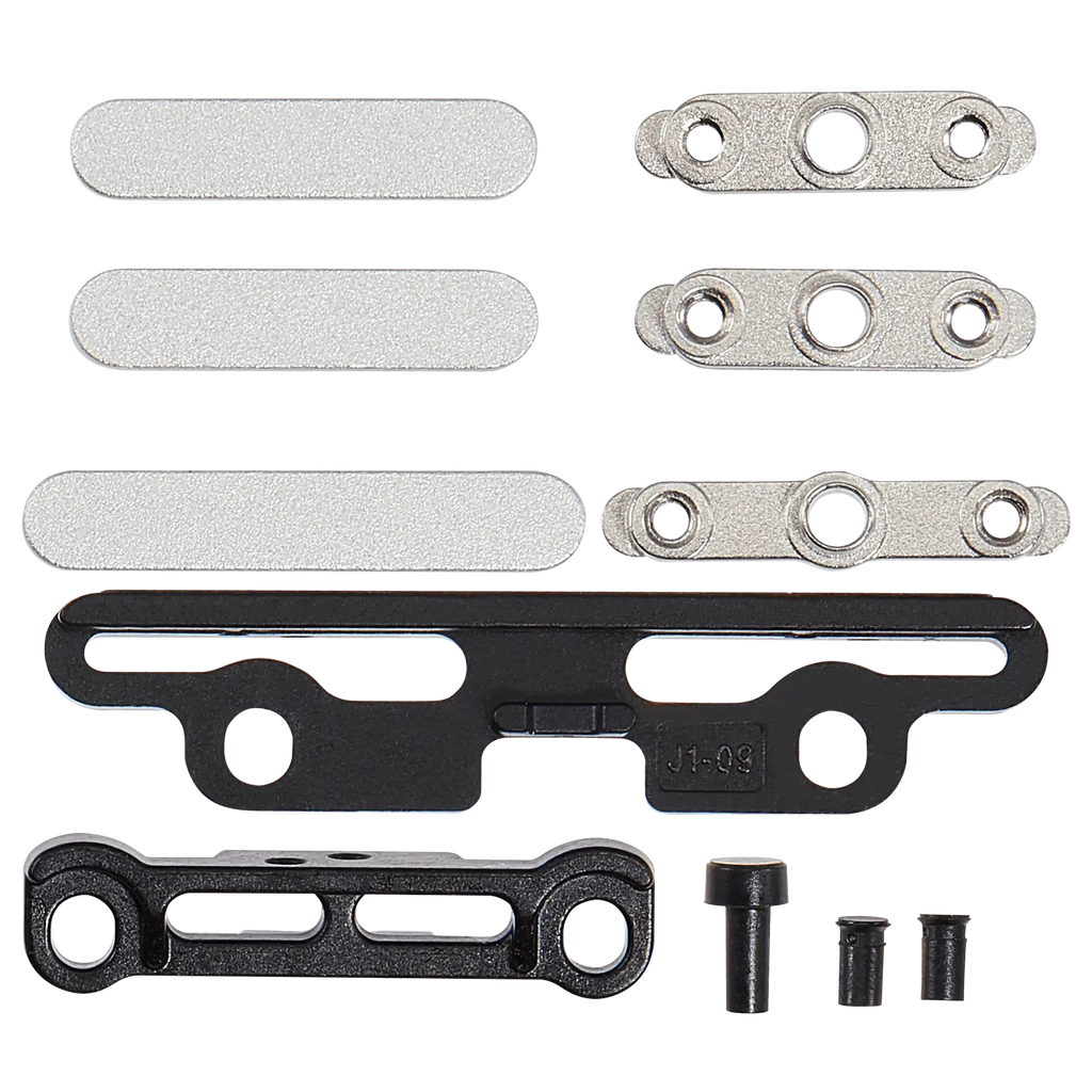 Complete Keyboard and Stand Set for iPad Pro 11" 5th Gen (2024) / 13" 7th Gen (2024) (11-piece, Silver)