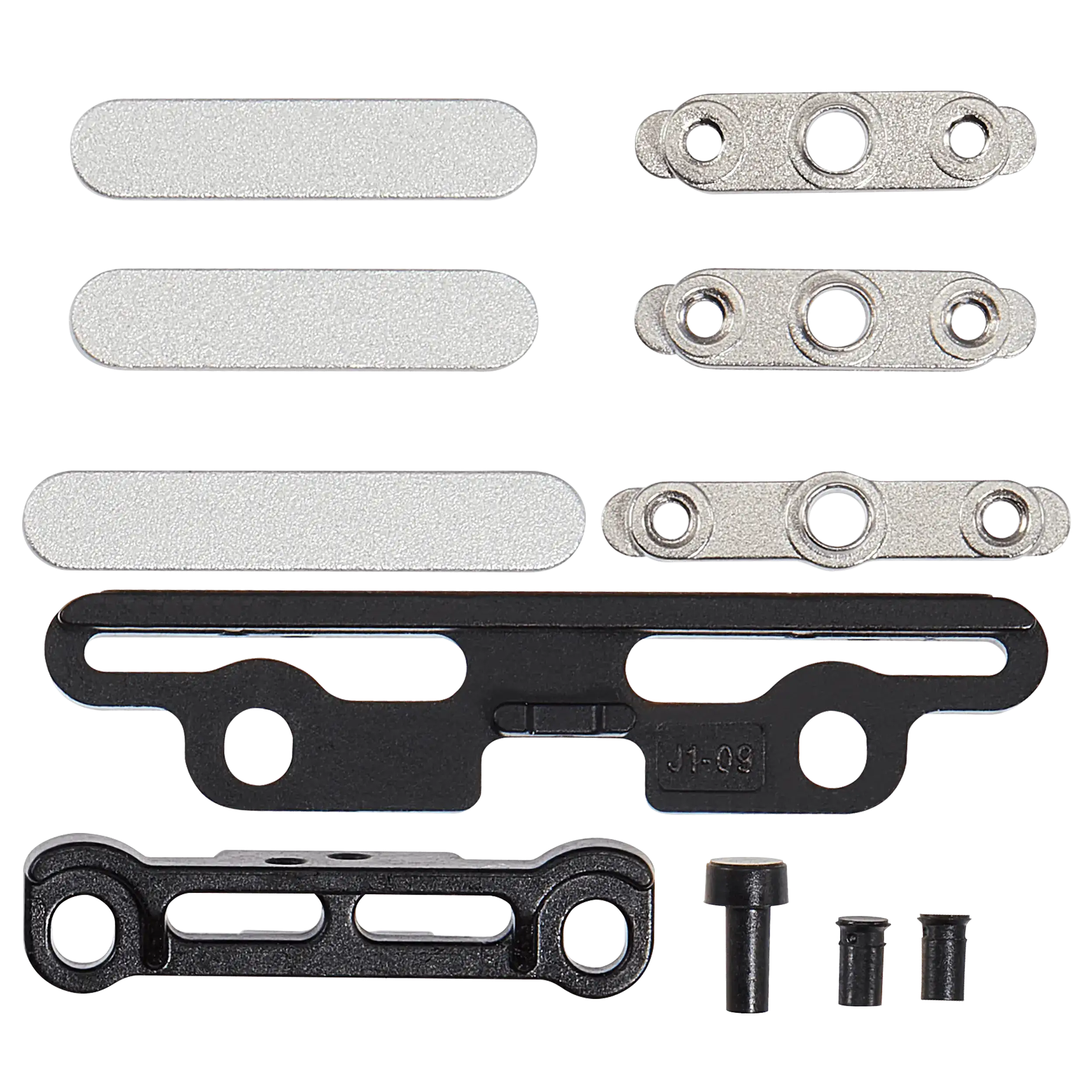 Complete Keyboard and Stand Set for iPad Pro 11" 5th Gen (2024) / 13" 7th Gen (2024) (11-piece, Silver)