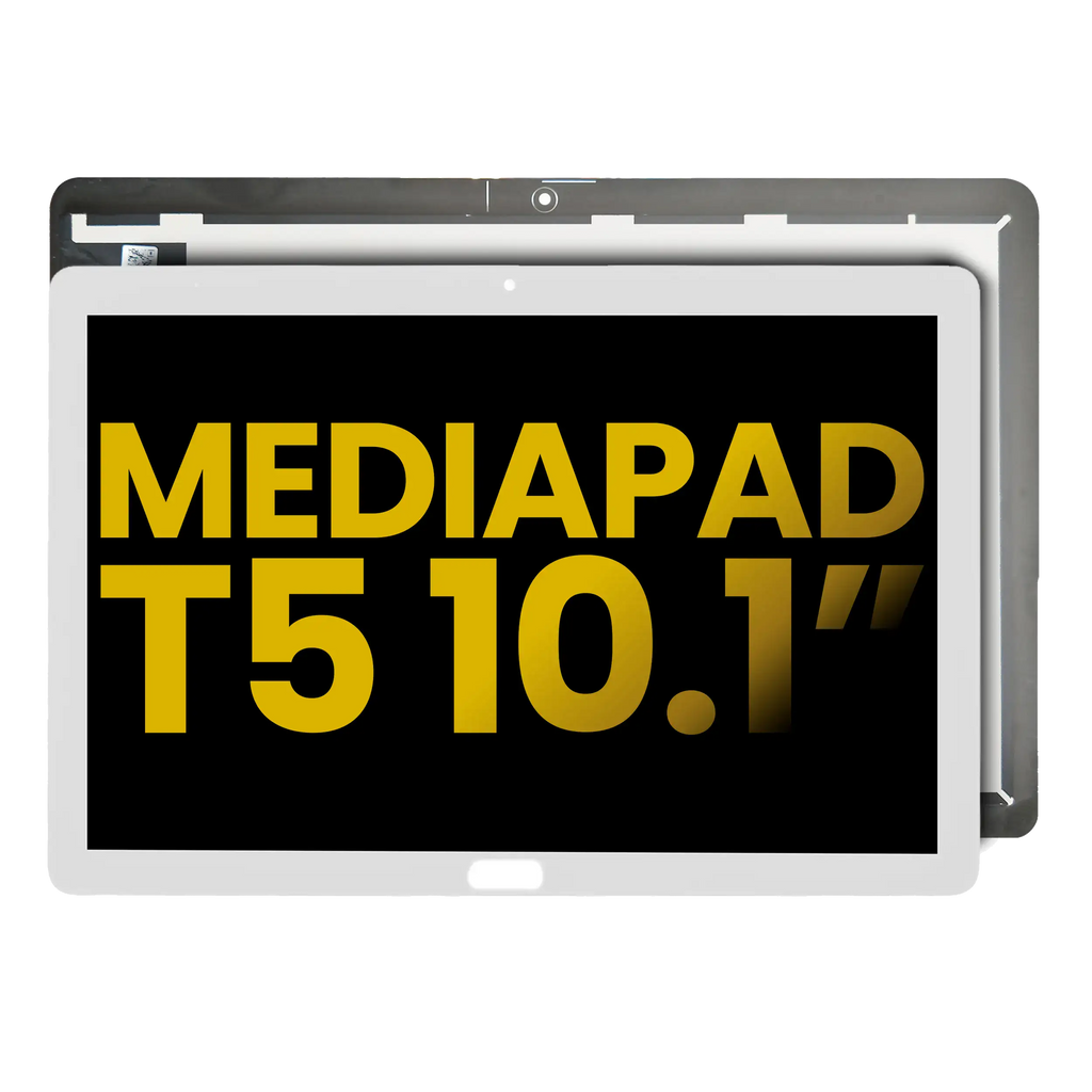 LCD-Display ohne Rahmen für Huawei MediaPad T5 10.1 Refurbished Weiß