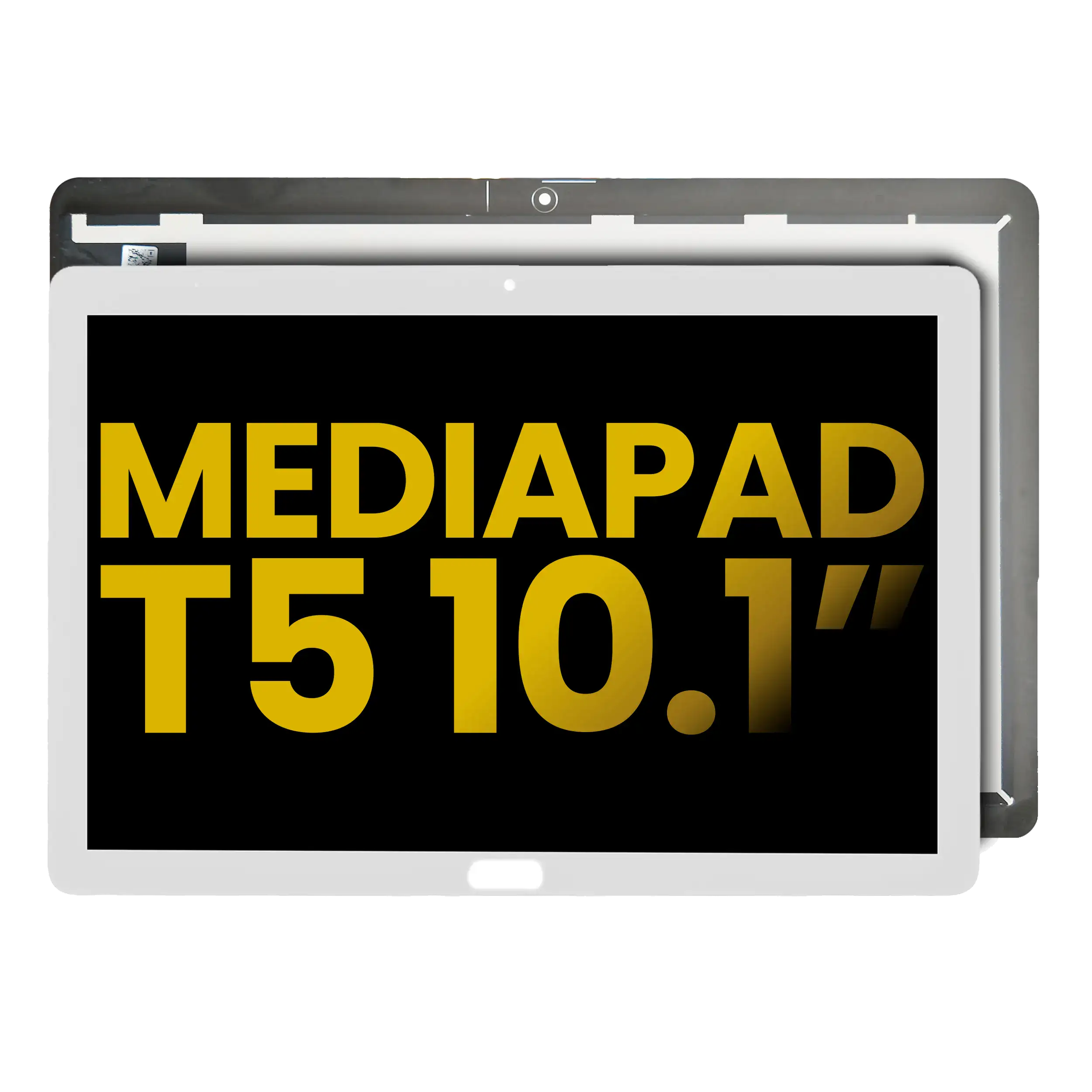 LCD-Display ohne Rahmen für Huawei MediaPad T5 10.1 Refurbished Weiß