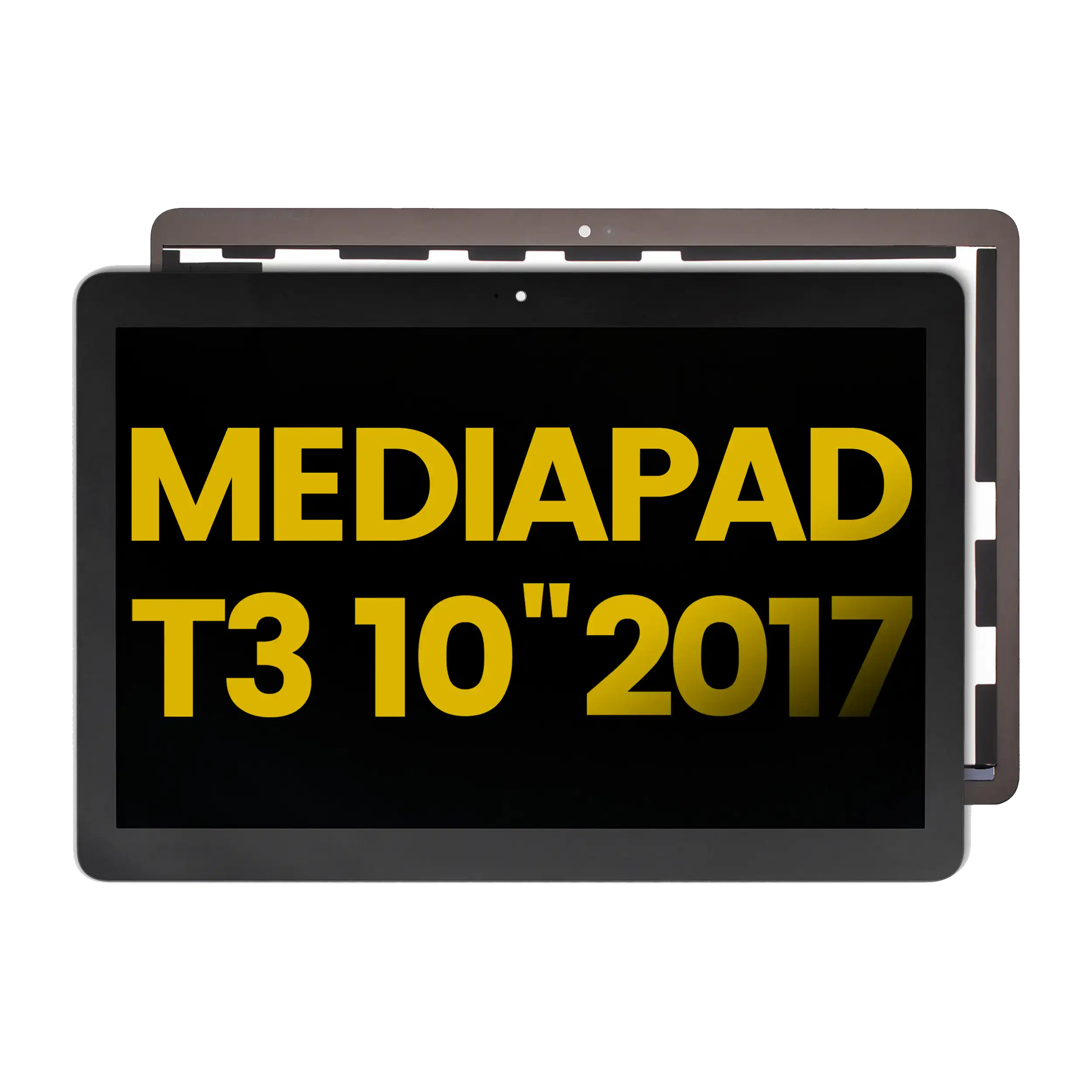 LCD-Display ohne Rahmen für Huawei MediaPad T3 10" 2017 (Refurbished) (Schwarz)