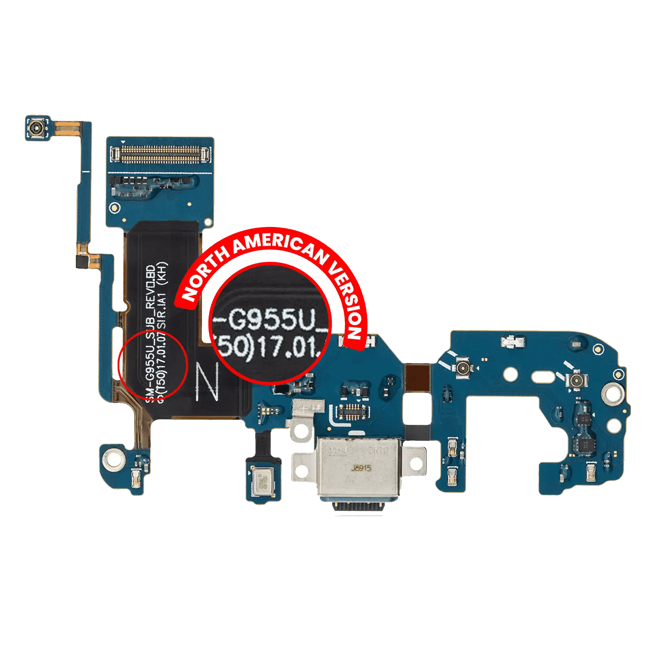 Ladebuchse Flexkabel Samsung Galaxy S8 Plus US-Version Service Pack