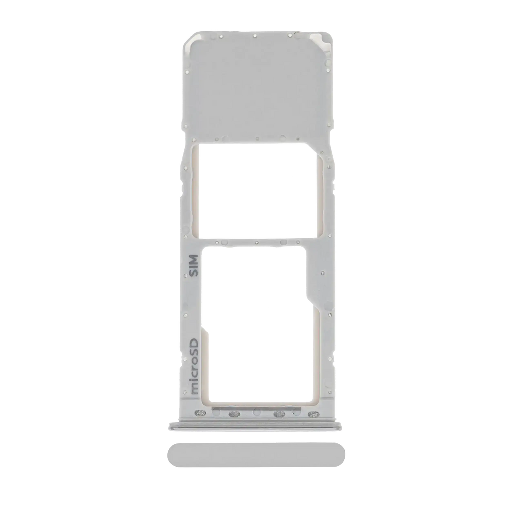 Single-SIM-Kartenfach Samsung Galaxy A20/A30/A50 Silber