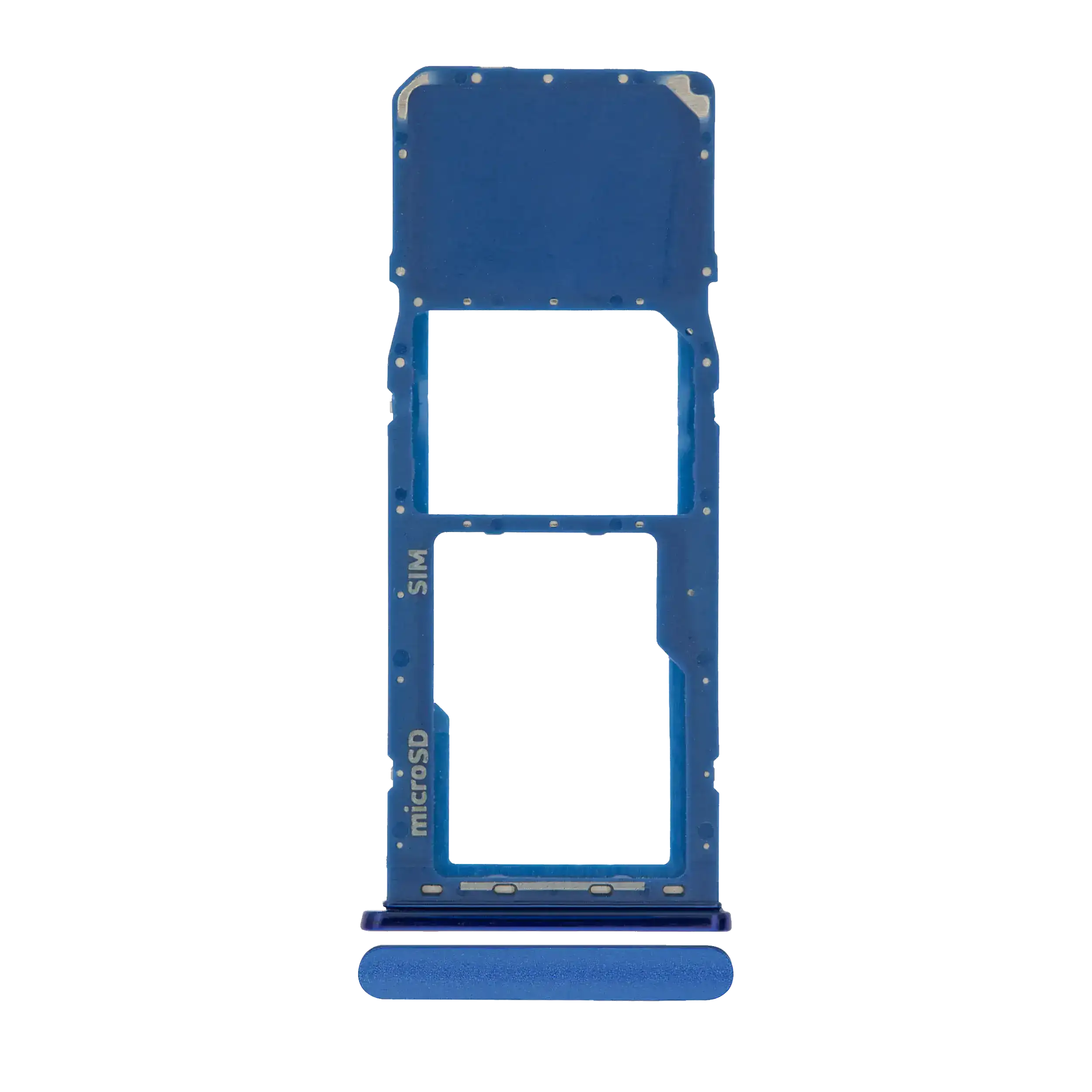 SIM-Kartenschacht für Samsung Galaxy A20/A30/A50 - Blau