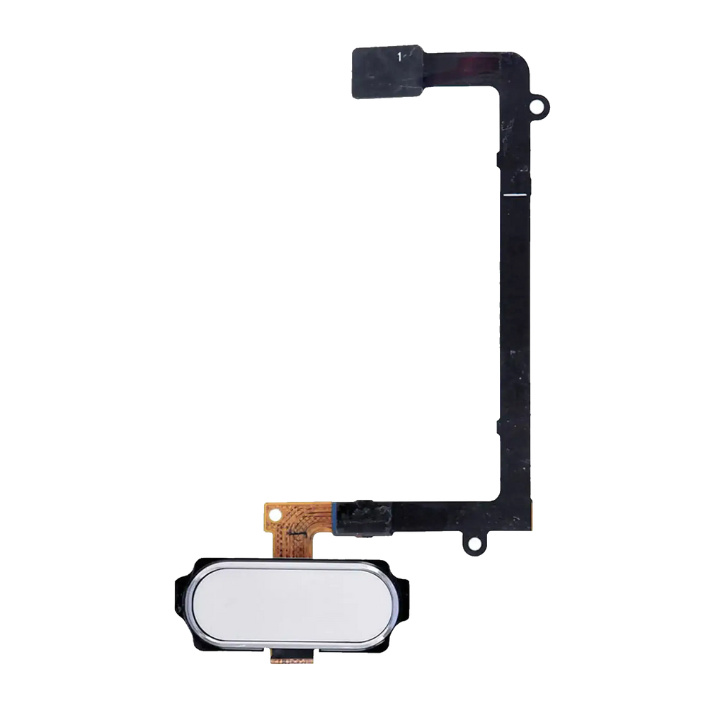 Home Button with Flex Cable for Samsung Galaxy S6 Edge (White)