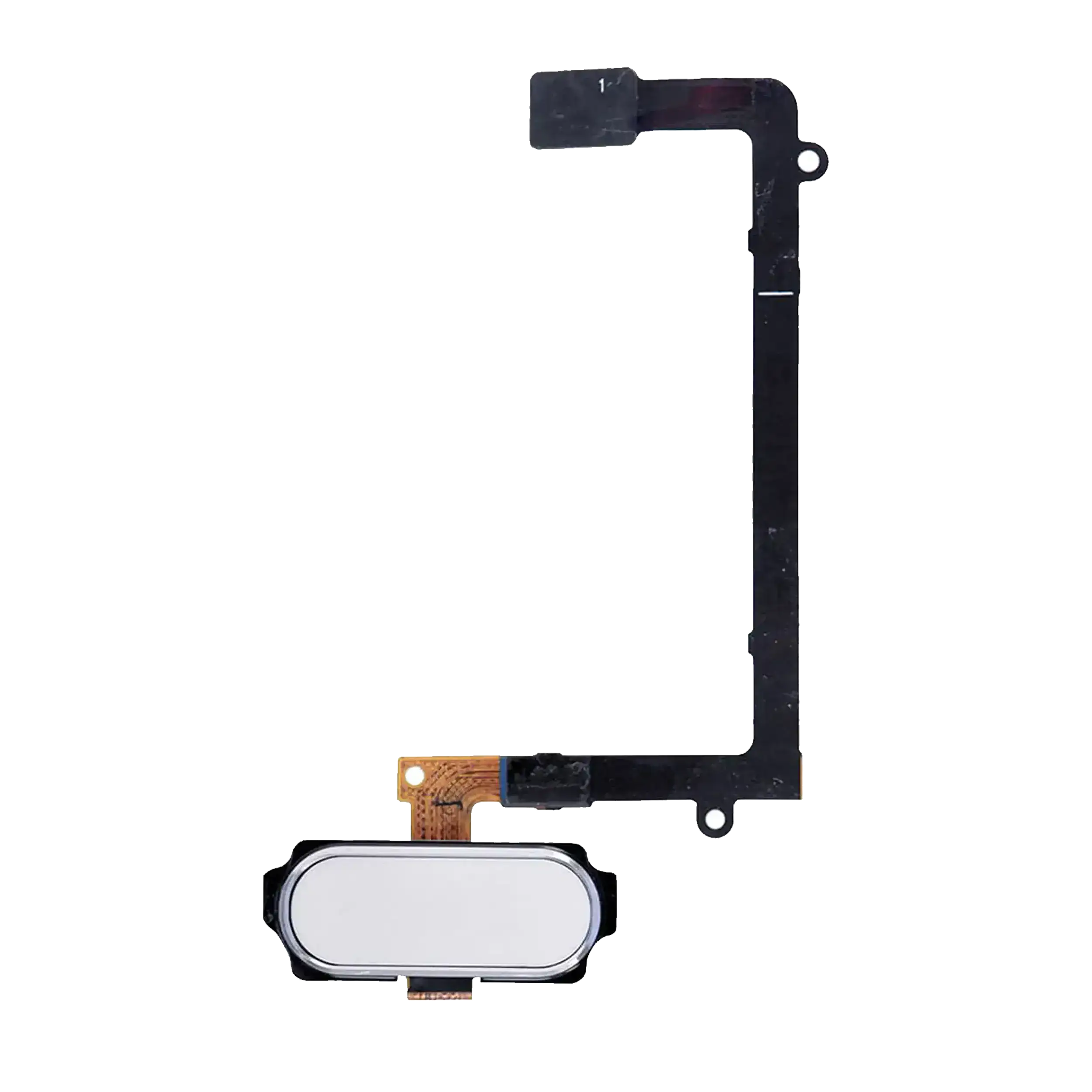 Home Button with Flex Cable for Samsung Galaxy S6 Edge (White)