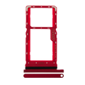 Dual SIM Card Tray for Motorola Moto G8 Play (XT2015/2019) in Magenta Red