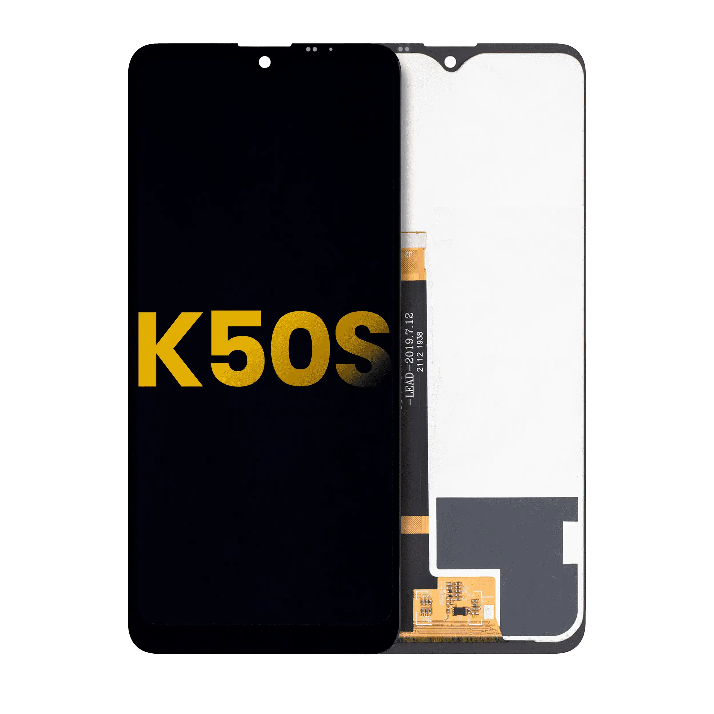 LCD-Anbau ohne Rahmen für LG K50s (Refurbished) (Alle Farben)