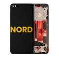 OLED-Display-Set mit Rahmen für OnePlus Nord (Refurbished) (Gray Onyx)