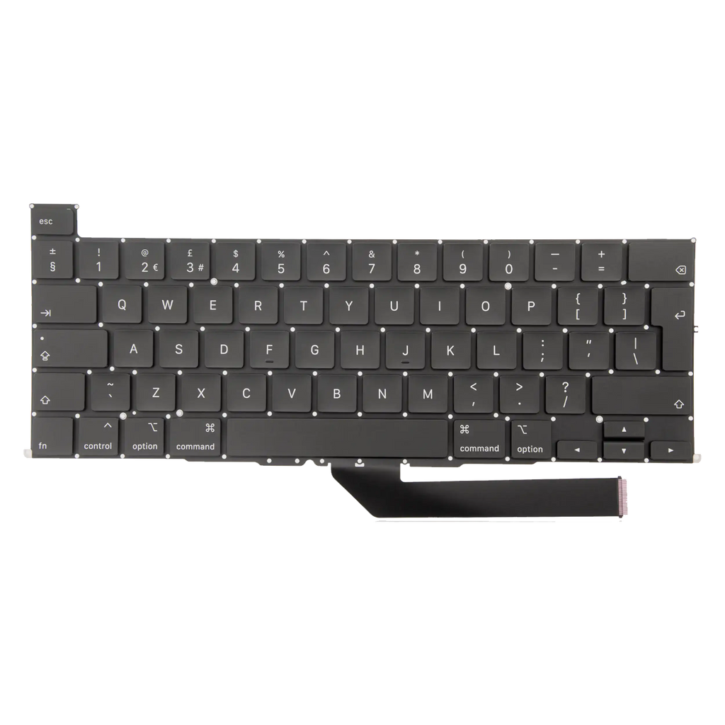 Apple MacBook Pro 16" A2141 Tastatur (UK, beleuchtet, mit Schrauben)