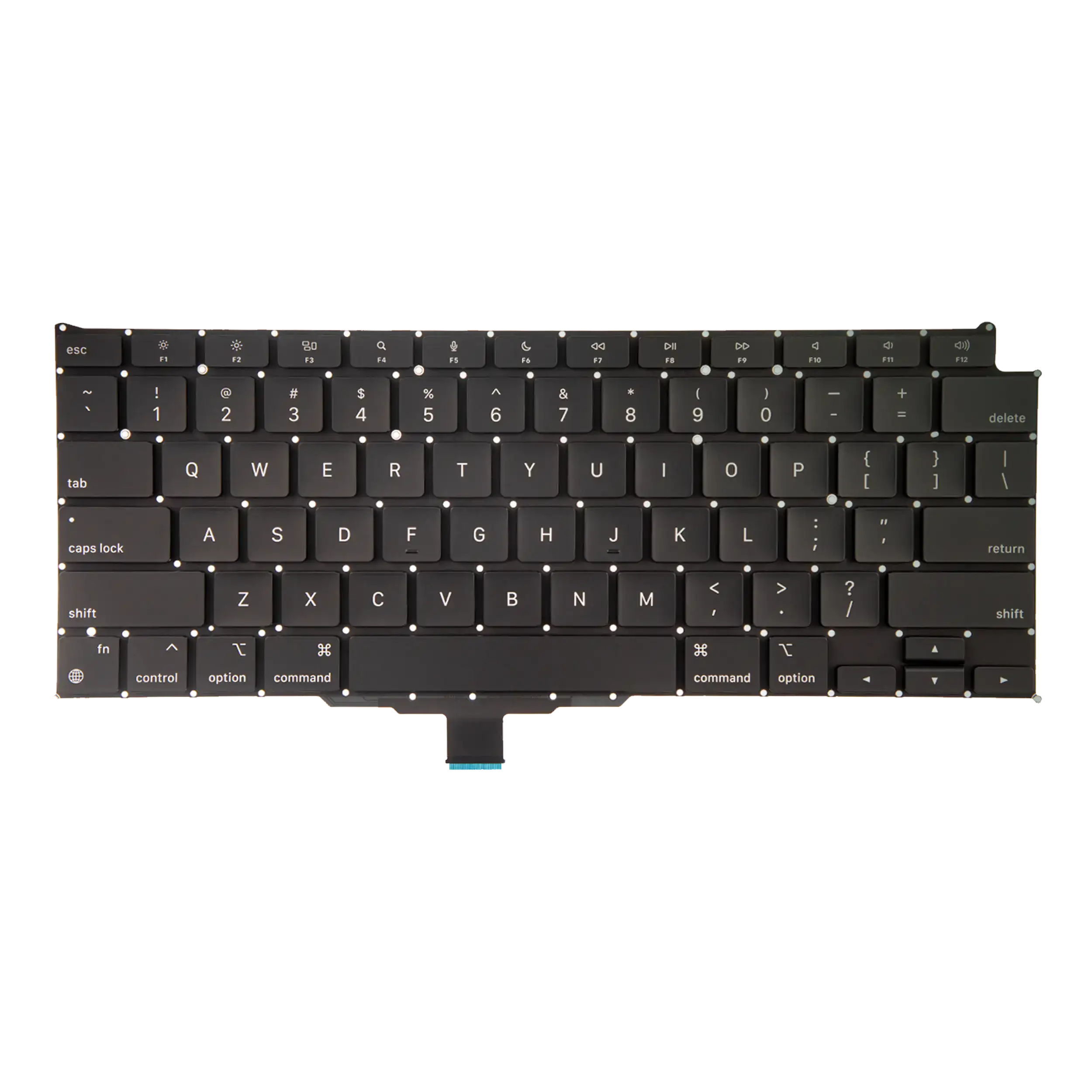 Apple MacBook Air 13 A2337 Tastatur mit Hintergrundbeleuchtung & Schrauben US