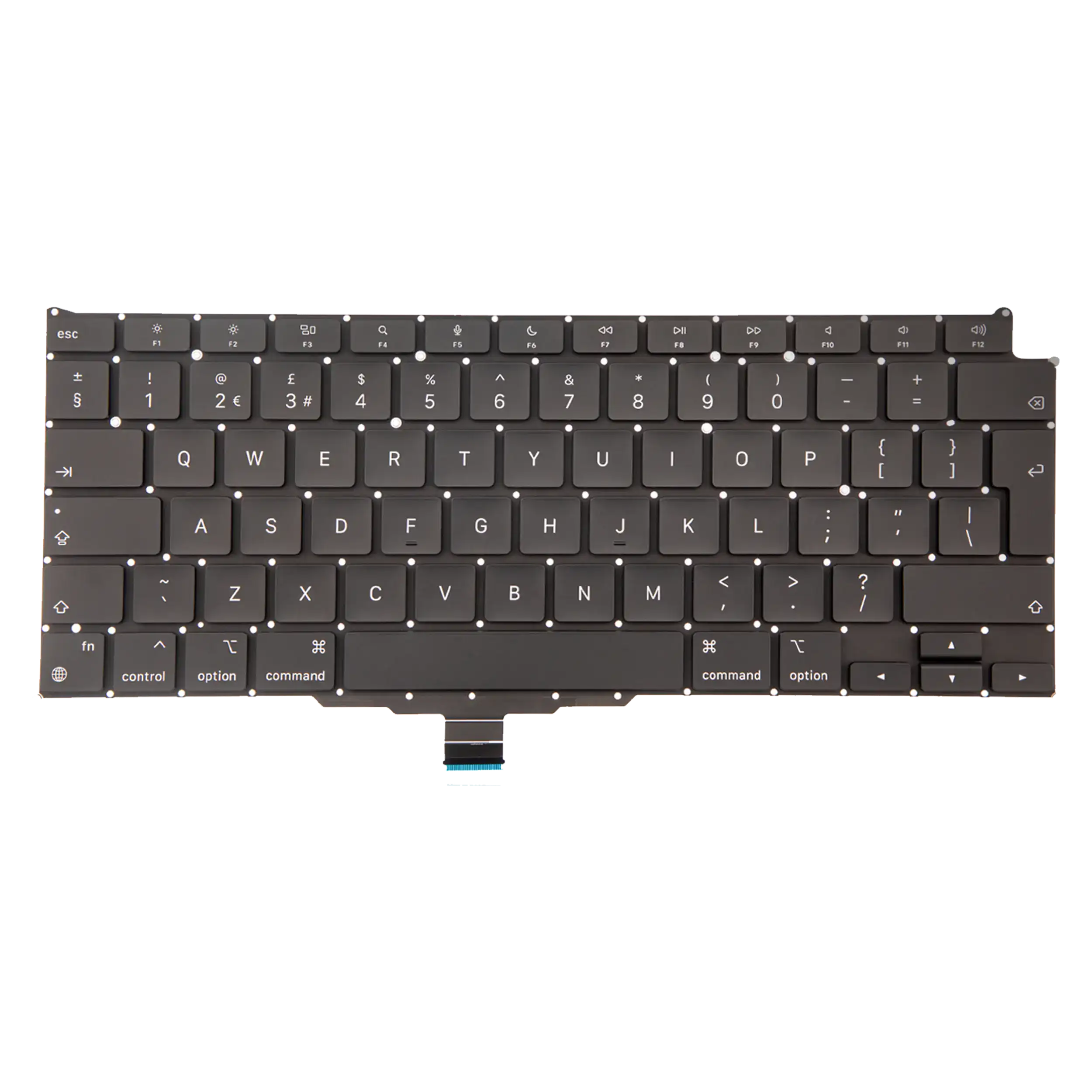 Tastatur (nur) für MacBook Air 13" A2337 (2020) (UK Englisch)