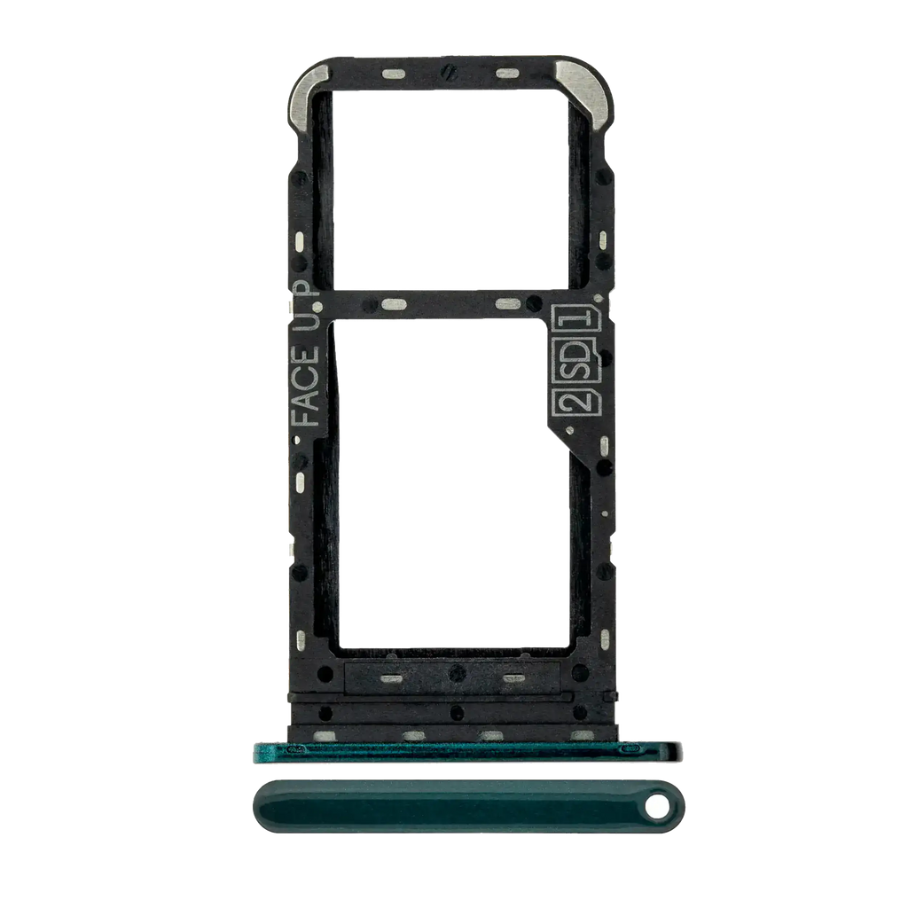 Dual-SIM-Kartenfach für Motorola One Fusion (XT2073 / 2020) (Emerald Green)