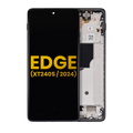 OLED-Display mit Rahmen Motorola Edge 2024 Refurbished Schwarz