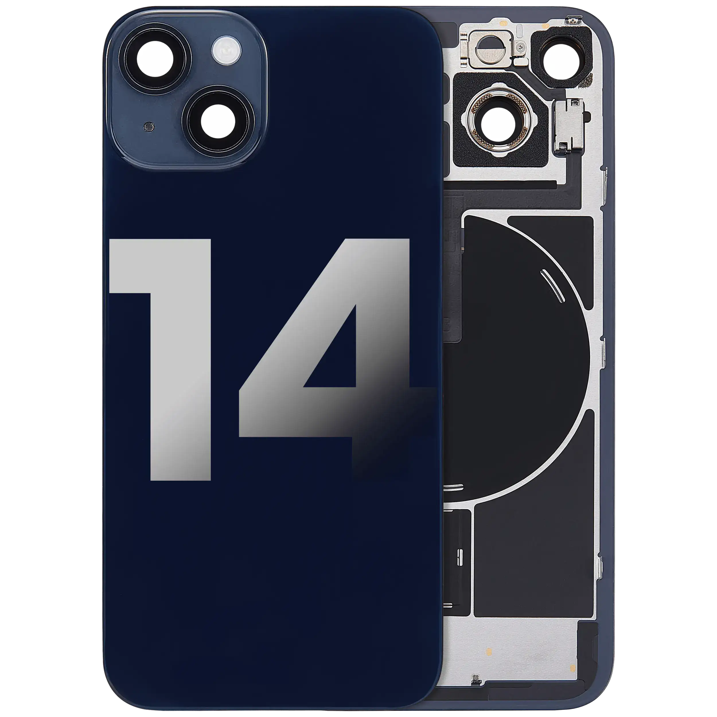 Original Apple-Ausbau A gebraucht – iPhone 14 Backcover Mitternacht
