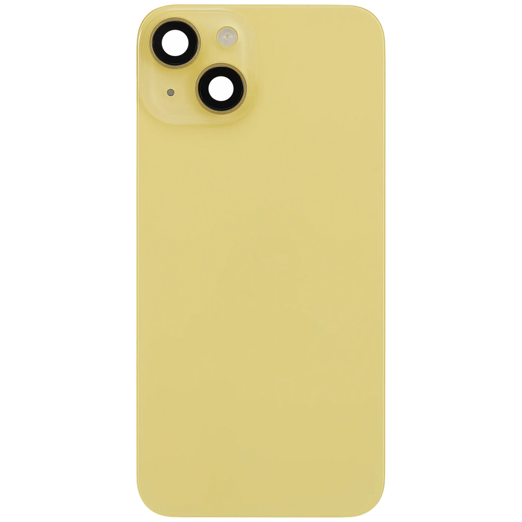 Original Apple-Ausbau A gebraucht – iPhone 14 Backcover Gelb