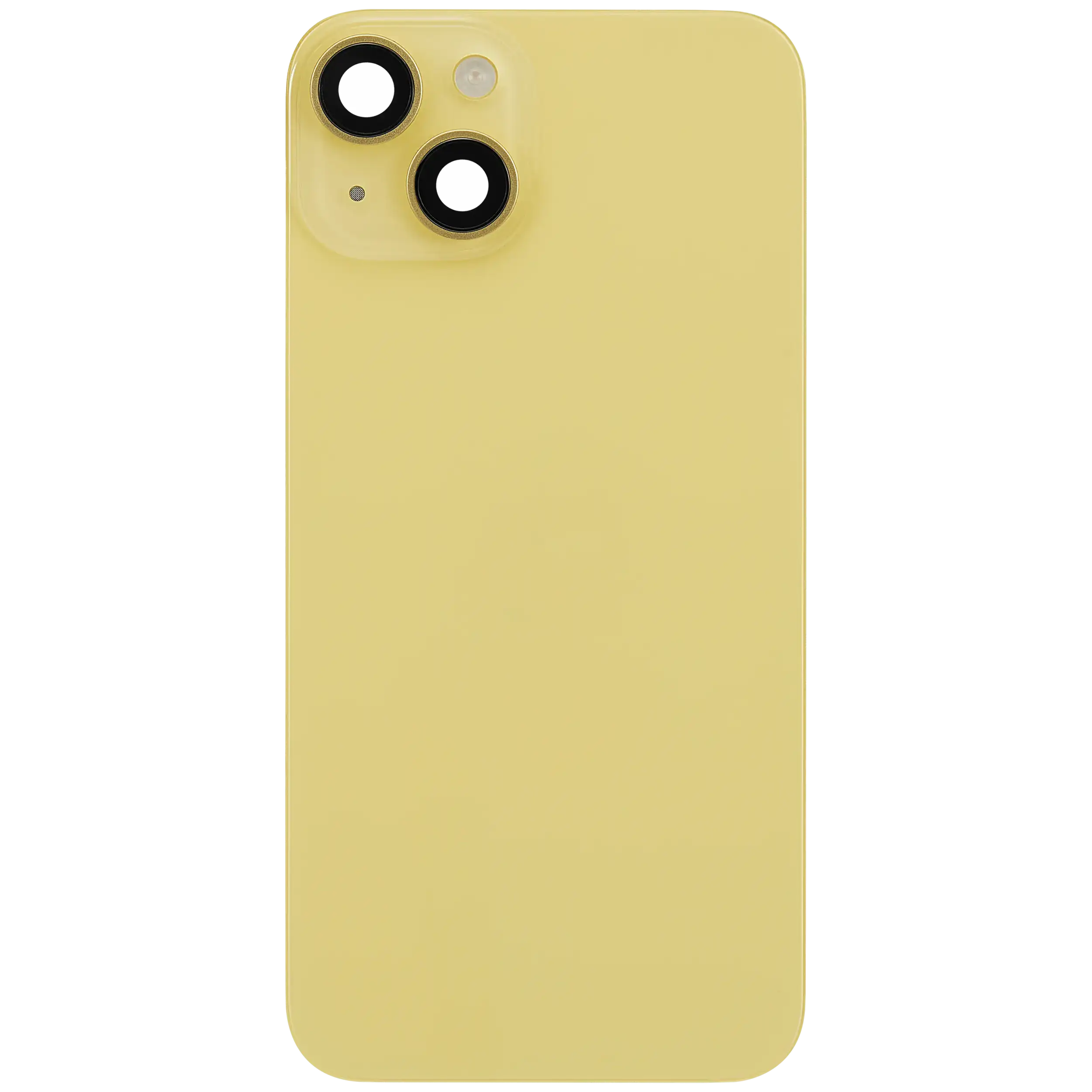 Original Apple-Ausbau A gebraucht – iPhone 14 Backcover Gelb