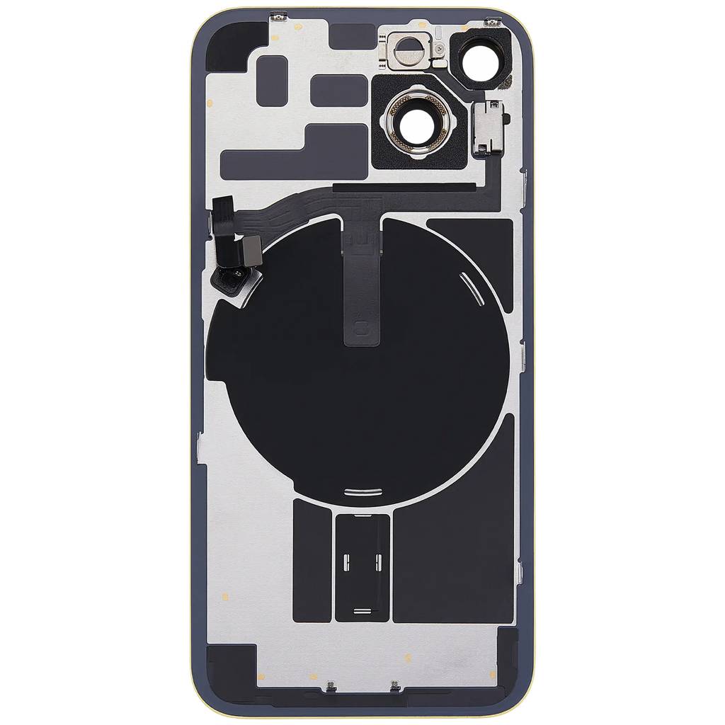 Original Apple-Ausbau A gebraucht – iPhone 14 Backcover Gelb