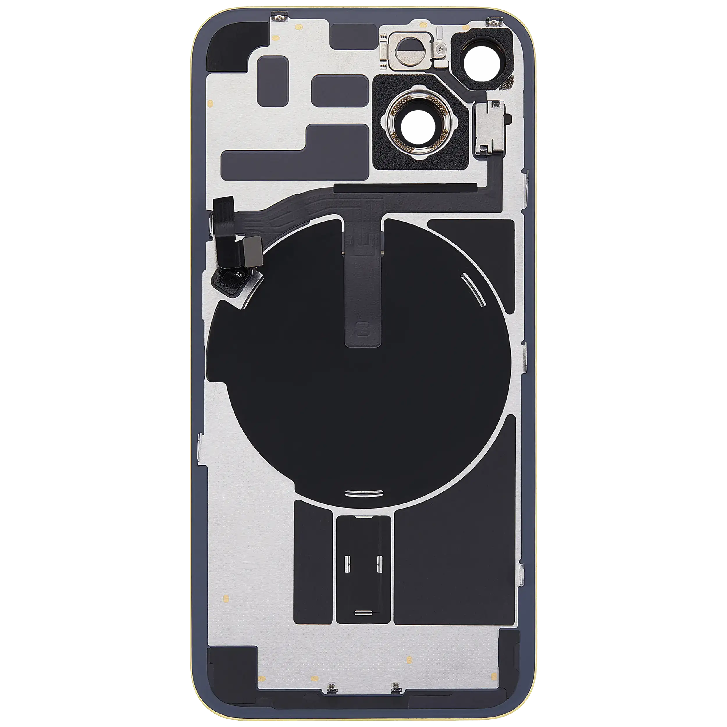 Original Apple-Ausbau A gebraucht – iPhone 14 Backcover Gelb