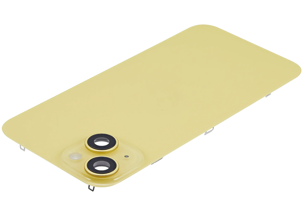 Original Apple-Ausbau A gebraucht – iPhone 14 Backcover Gelb