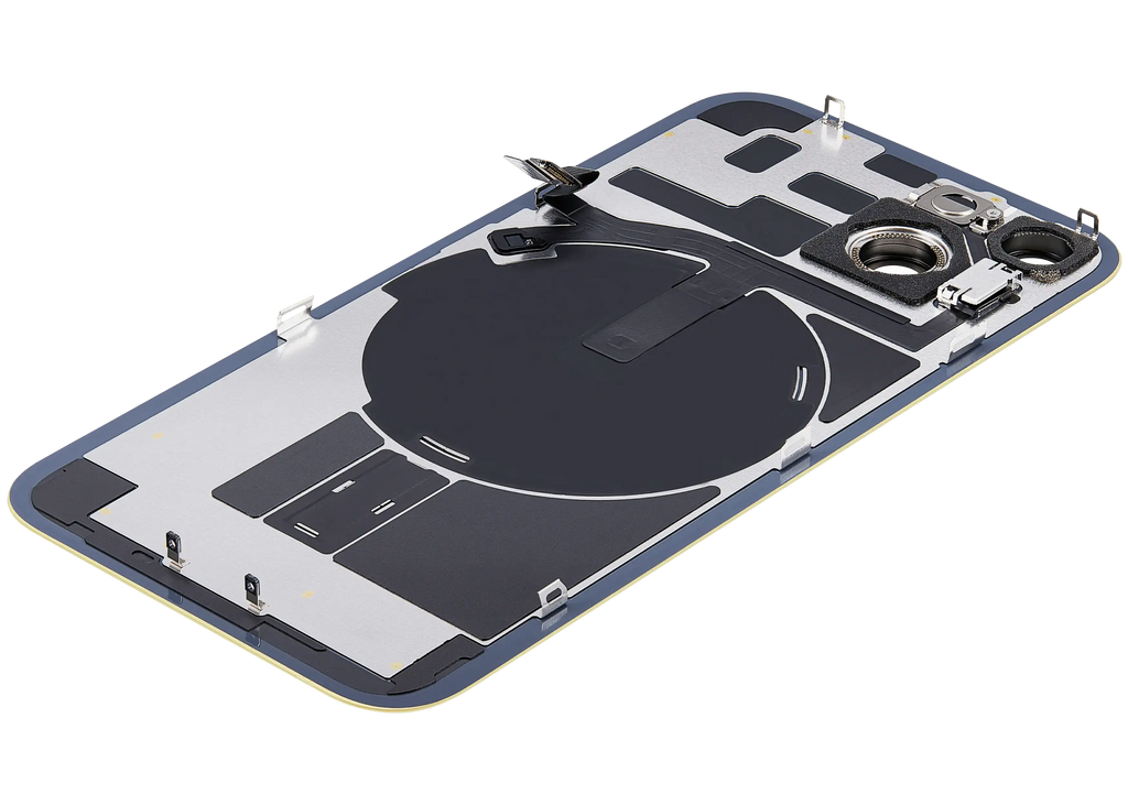 Original Apple-Ausbau A gebraucht – iPhone 14 Backcover Gelb