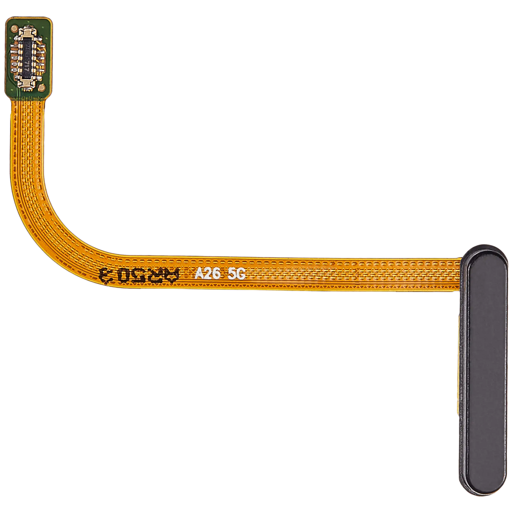 Fingerprint sensor with flex cable for Samsung Galaxy A26 5G (A266 / 2025) (Premium) (Black)