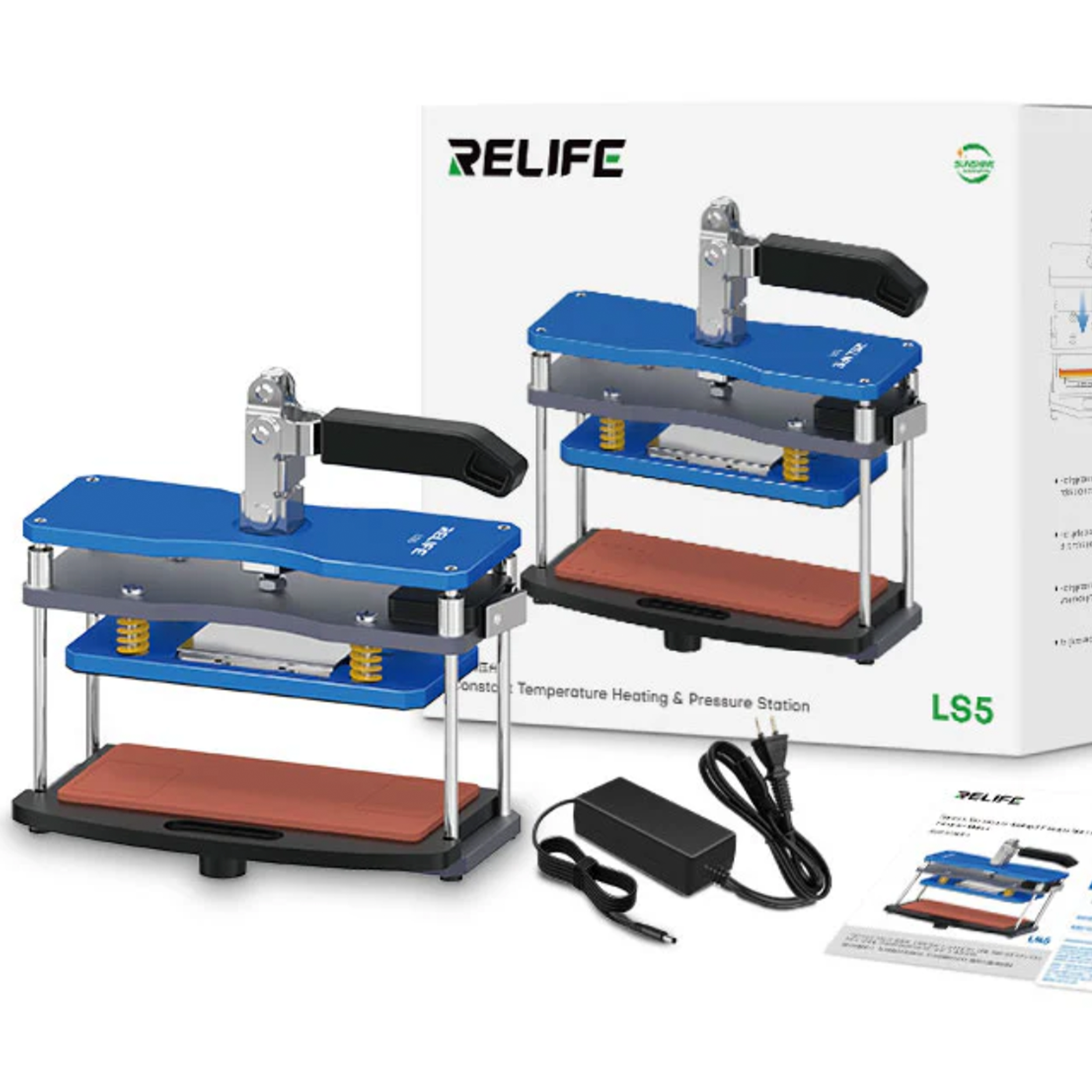 ReLife LS5 Konstant-Temperatur-Heiz- und Druckwerkzeug 110-220V US-Stecker