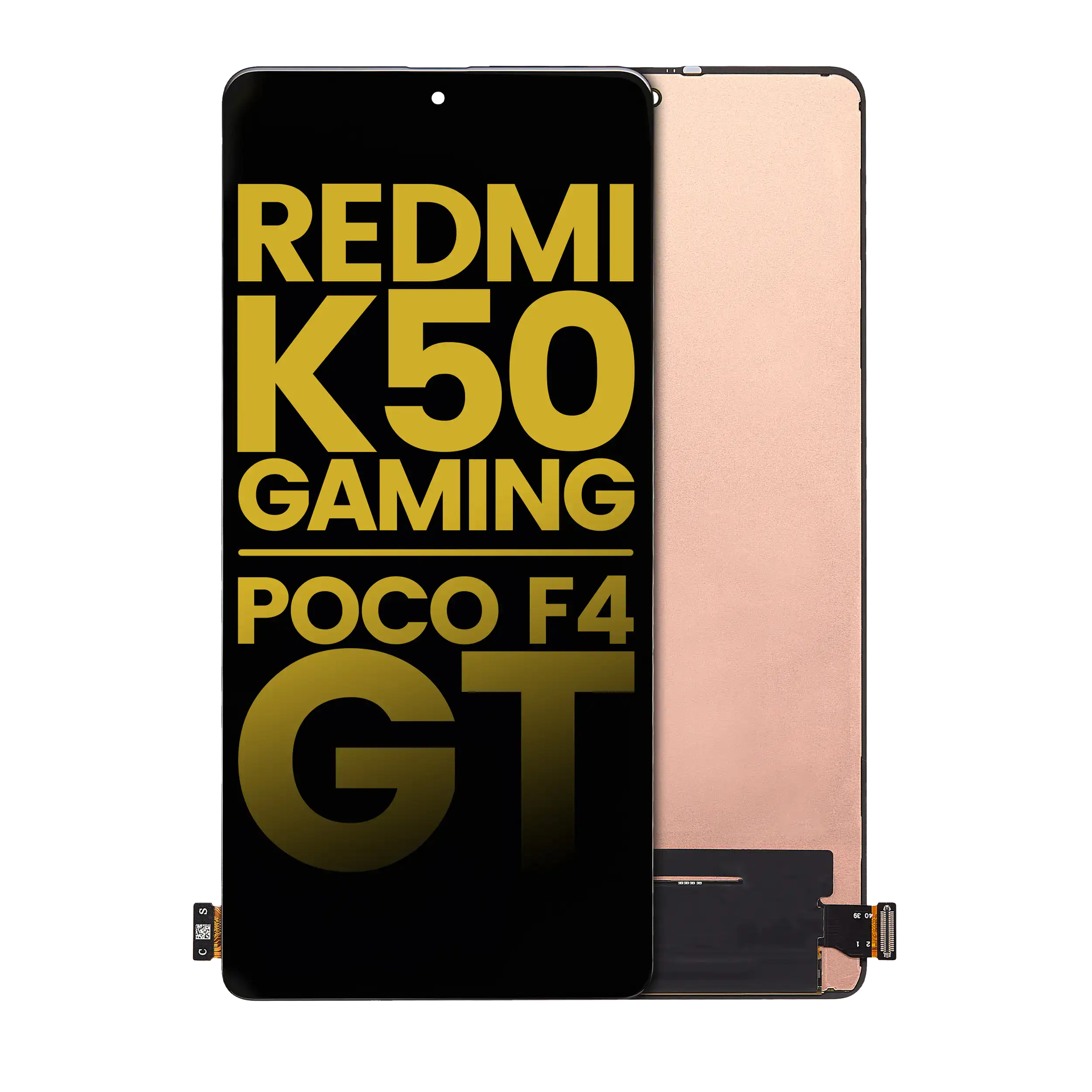 Frameless OLED Display for Xiaomi Redmi K50 Gaming / Poco F4 GT (Refurbished) (All Colors)