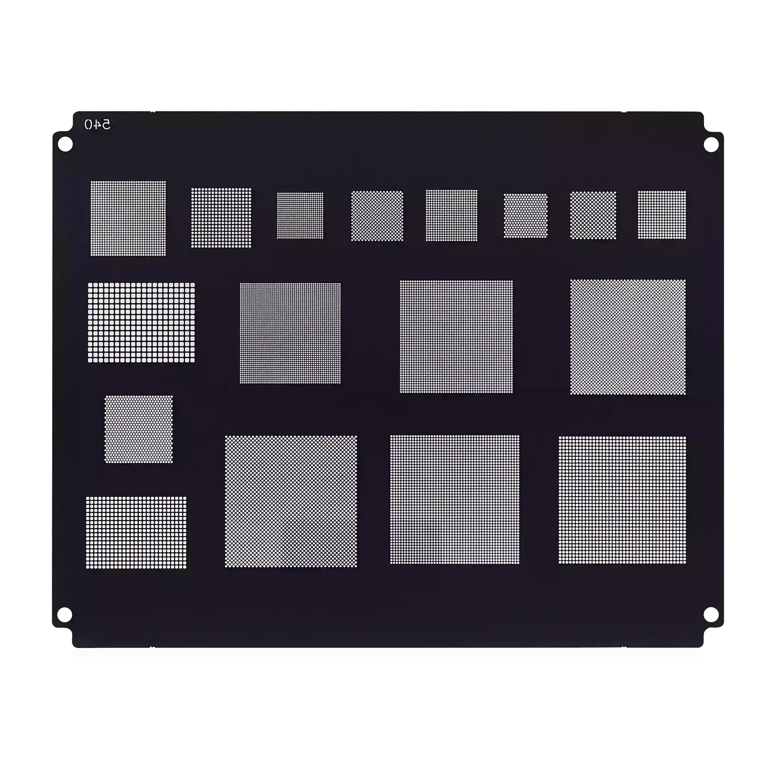 Bumblebee QS540 Universal BGA Reballing Schablone 0.3-0.8mm