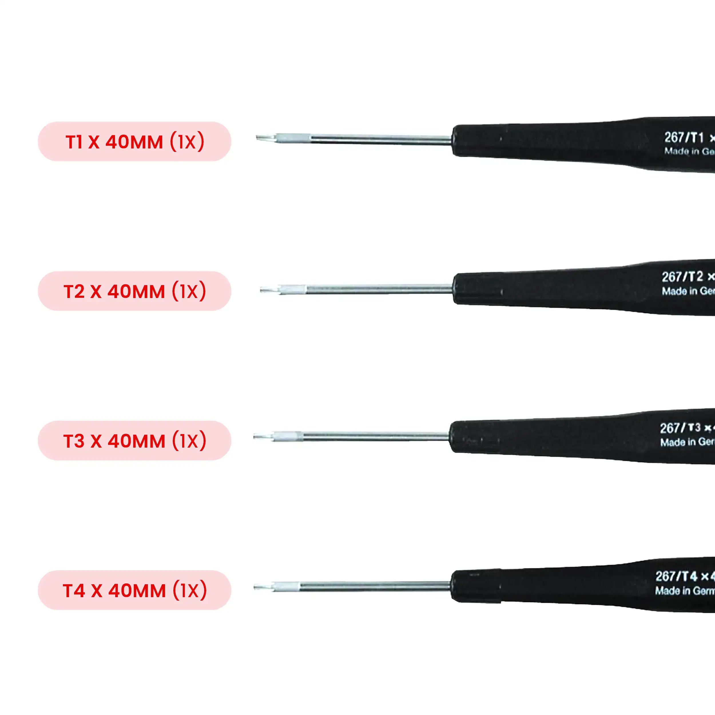 8-piece Precision Torx Screwdriver Set (26791) (Wiha)