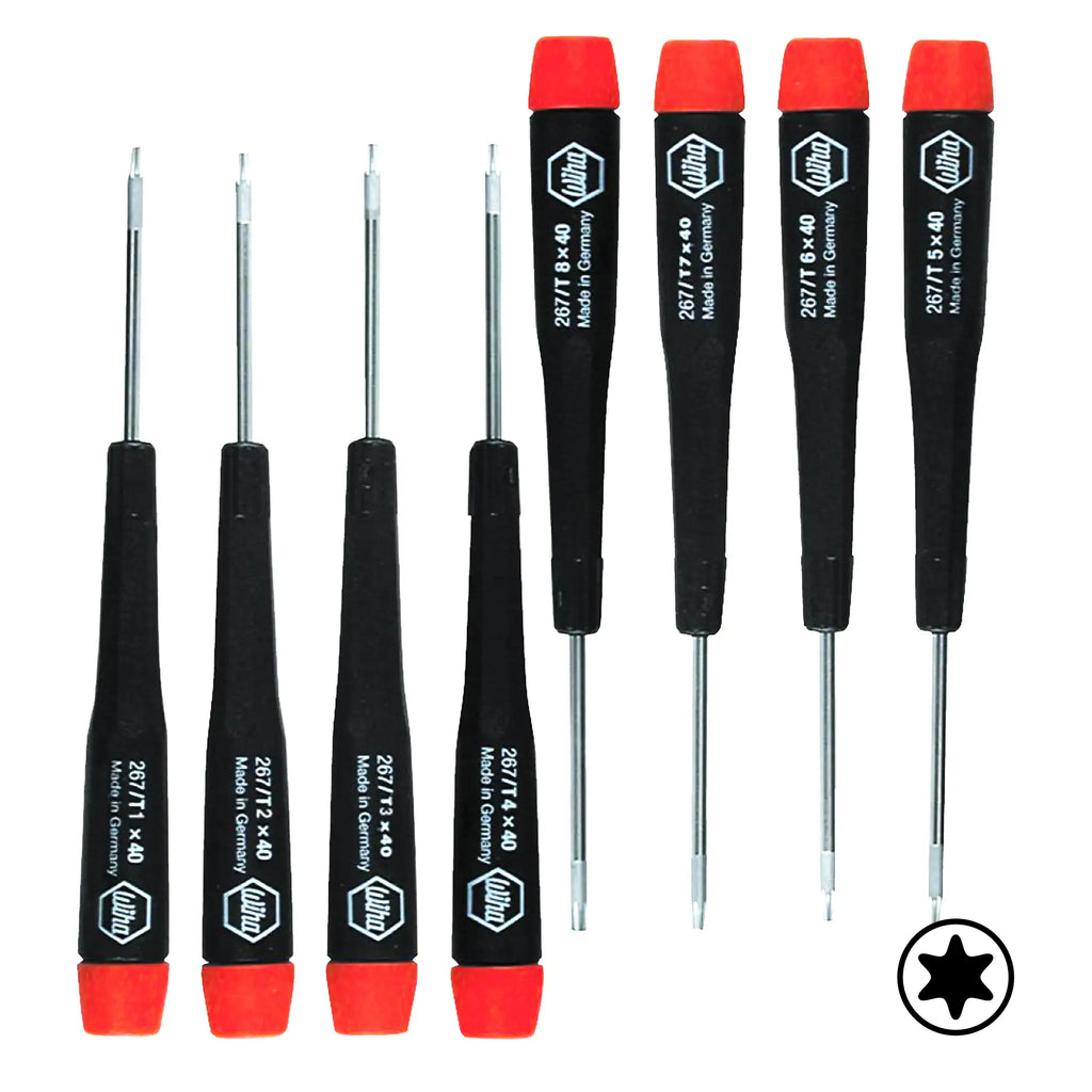 8-teiliges Präzisions-Torx-Schraubendreher-Set (26791) (Wiha)