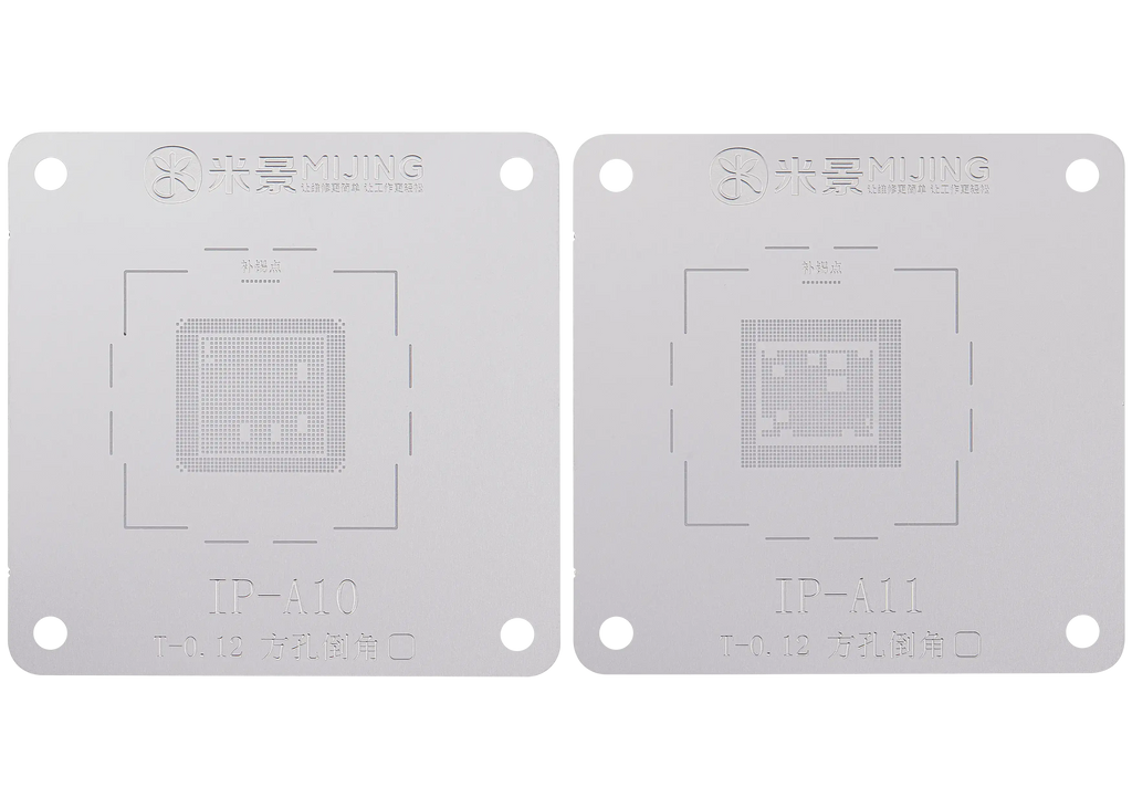 Z21 Max 9-in-1 CPU-Reballing-Schablone für A8 bis A18 (MiJing)
