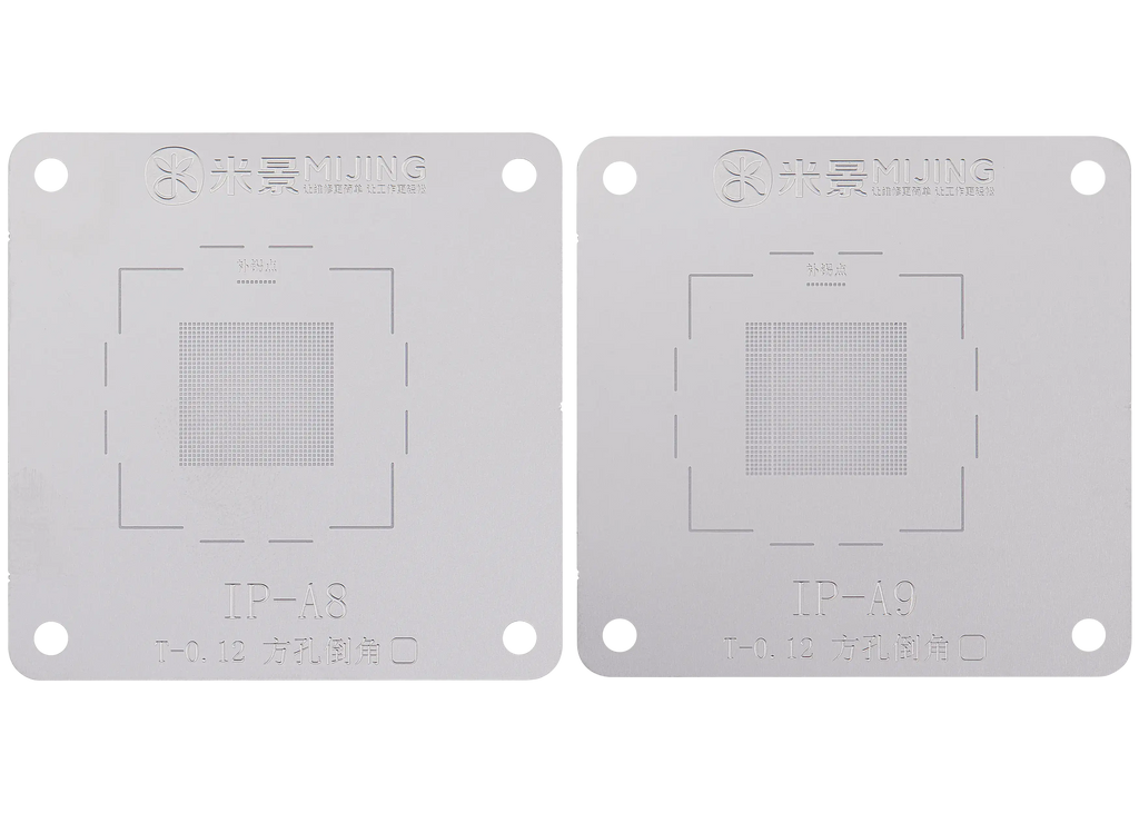 Z21 Max 9-in-1 CPU-Reballing-Schablone für A8 bis A18 (MiJing)