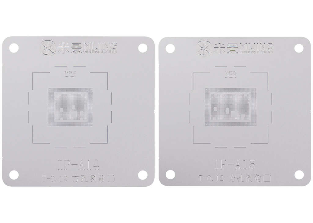 Z21 Max 9-in-1 CPU-Reballing-Schablone für A8 bis A18 (MiJing)
