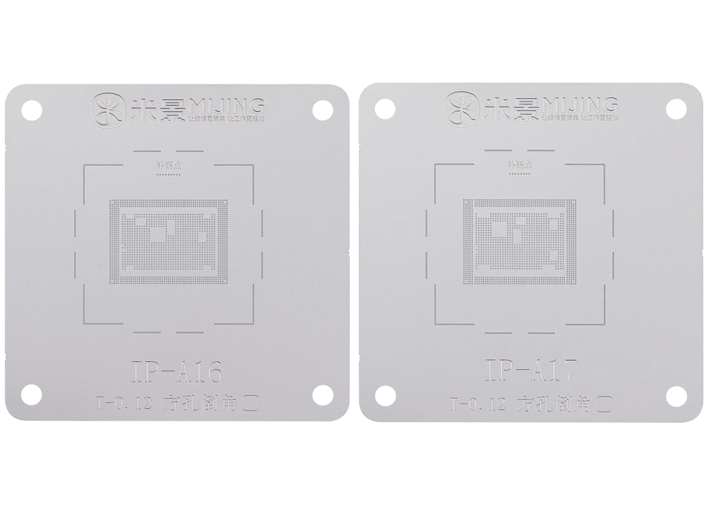 Z21 Max 9-in-1 CPU-Reballing-Schablone für A8 bis A18 (MiJing)
