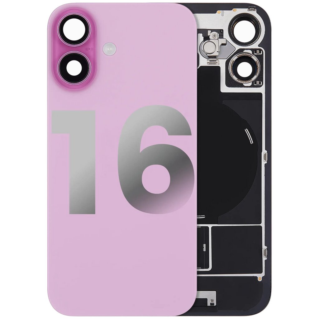 Original Apple-Ausbau B gebraucht – iPhone 16 Backcover Rosa