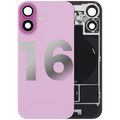 Backcover mit MagSafe & Flex für iPhone 16 Pink (Qualität B)