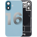 Back Cover with MagSafe Magnet, NFC & Flash Flex Cable for iPhone 16 (Used, Quality B, Teal)