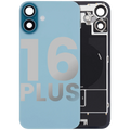 Back Cover with MagSafe Magnet, NFC & Flash Flex Cable for iPhone 16 Plus (Used OEM Disassembly, B Quality) (Teal)