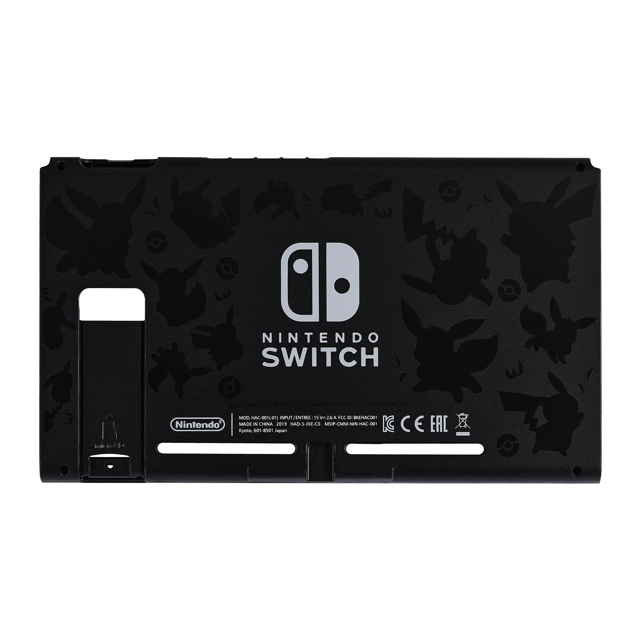 Back Cover for Nintendo Switch (HAC-001(-01) (Pikachu)