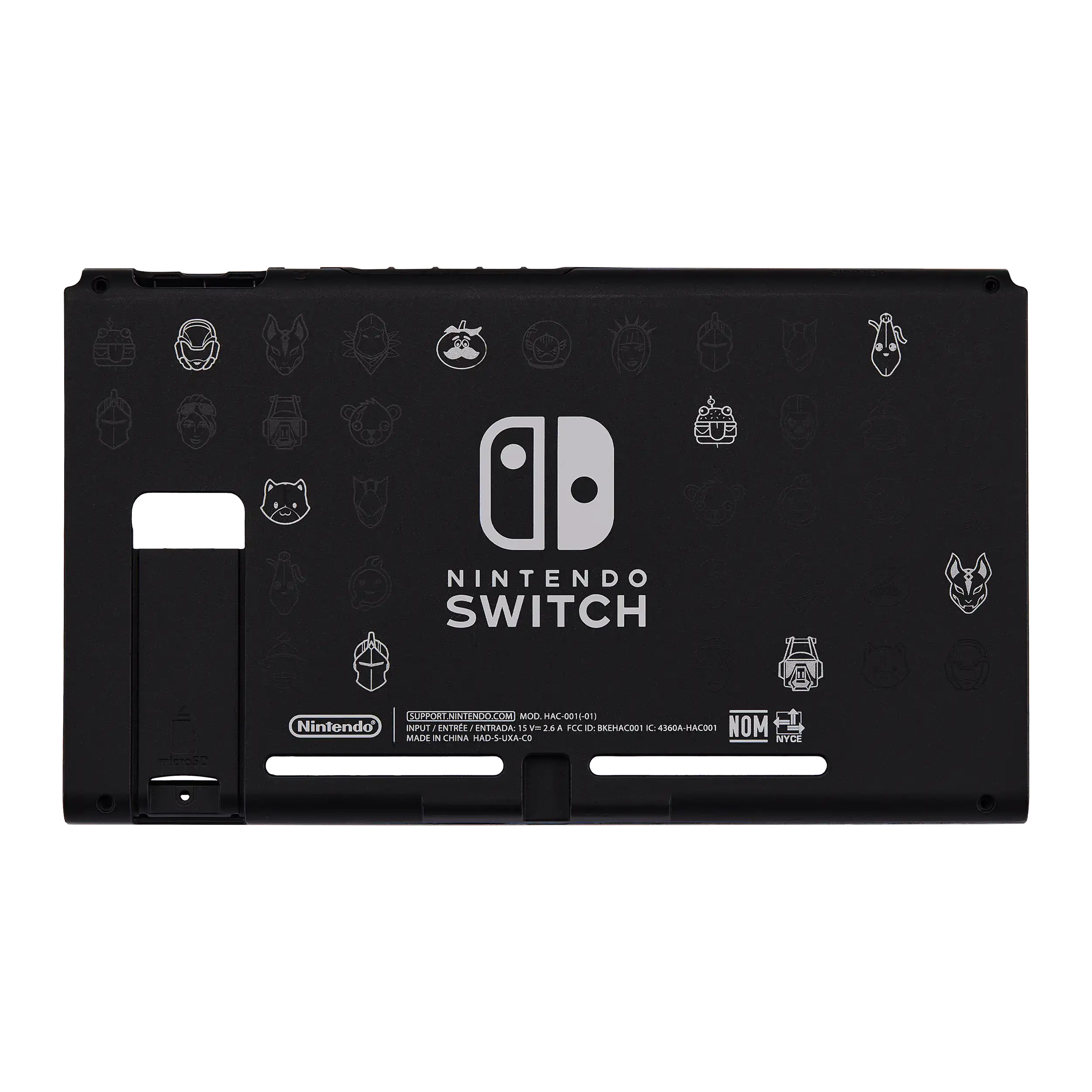Backcover für Nintendo Switch (HAC-001(-01)) – Fortress