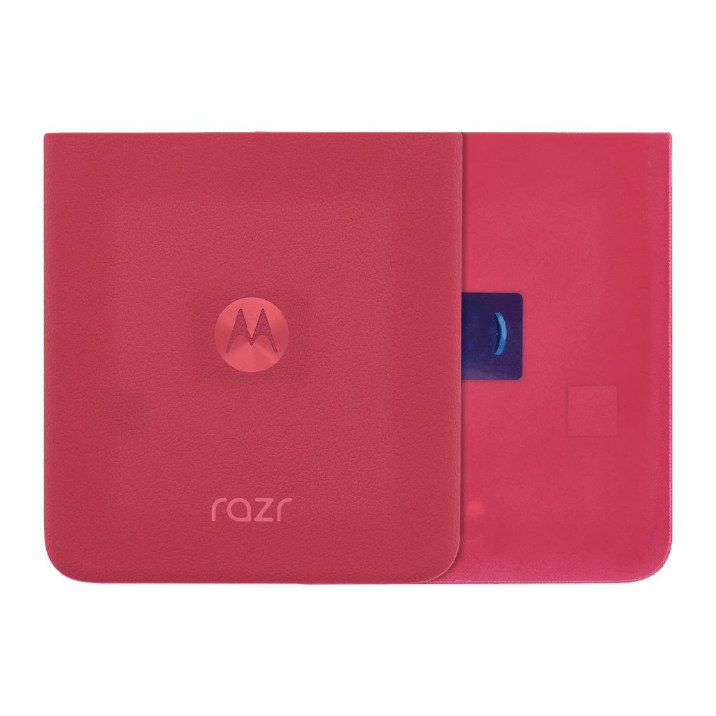 Bottom back cover for Motorola Razr Plus / Razr 40 Ultra (XT2321 / 2023) - Original OEM - Barberry
