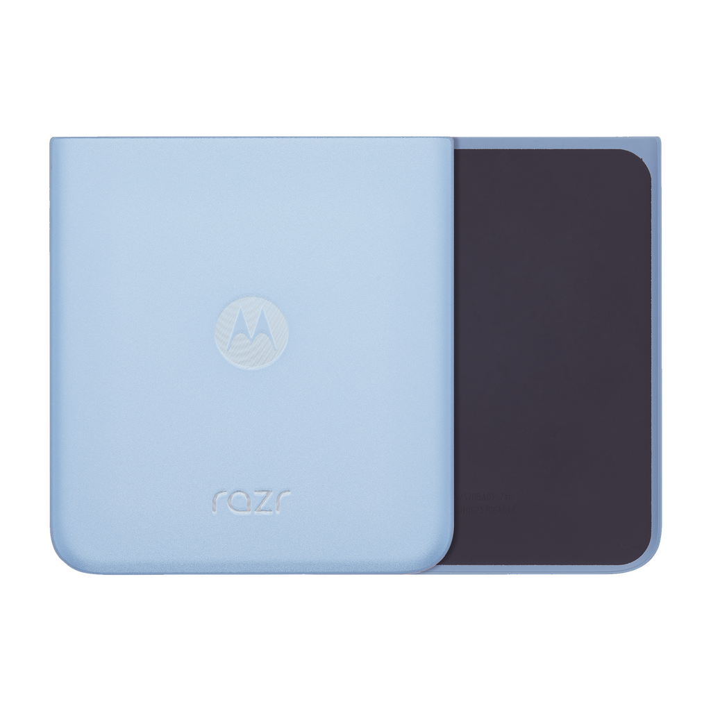 Lower Back Cover Glass for Motorola Razr Plus / Razr 40 Ultra (XT2321 / 2023) Original OEM Saltwater Slide
